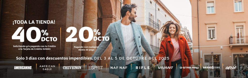 Compra en Fashion Sumas Days con descuentos imperdibles